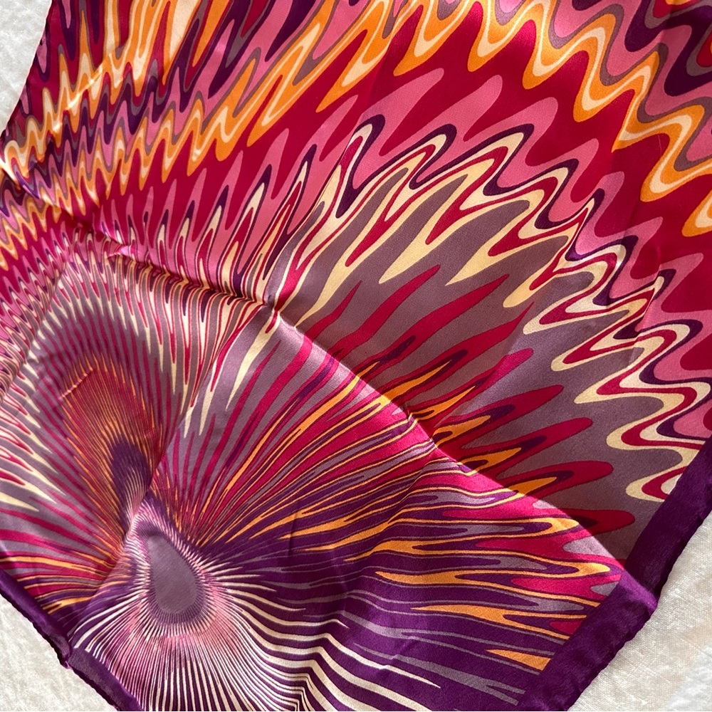 Missoni 16” square scarf 100% silk